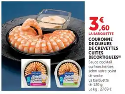 Hyper U Decaterre Couronne de crevettes offre