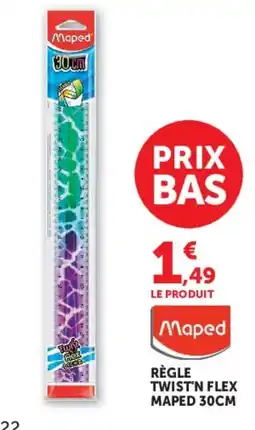Hyper U Maped RÈGLE TWIST'N FLEX offre