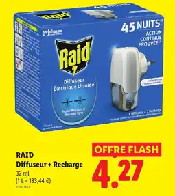 Lidl Raid Diffuseur + Recharge offre