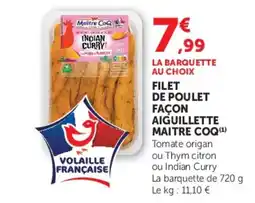 Hyper U MAITRE COQ FILET DE POULET offre