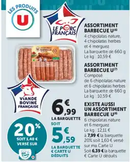 Hyper U ASSORTIMENT BARBECUE U offre