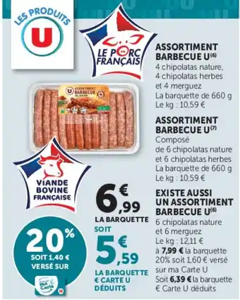 ASSORTIMENT BARBECUE U