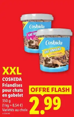 Lidl Coshida Friandises pour chats en gobelet offre
