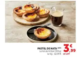 Hyper U Pastel de nata offre