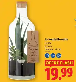 Lidl The green bottle GARDEN offre
