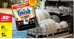 Carrefour Market Finish Capsules Lave-vaisselle offre