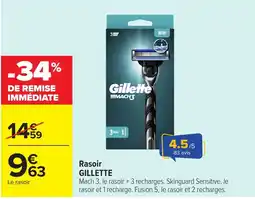Carrefour Market GILLETTE Rasoir offre