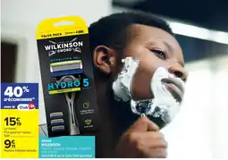Carrefour Market WILKINSON Rasoir Hydro 5 Sensitive offre