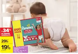 Carrefour Market Pampers baby-dry pants offre
