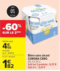 Carrefour Corona Cero offre