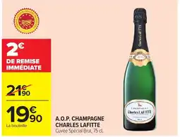 Carrefour Charles Lafitte Champagne offre