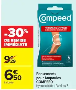 Carrefour COMPEED Pansements Ampoules offre