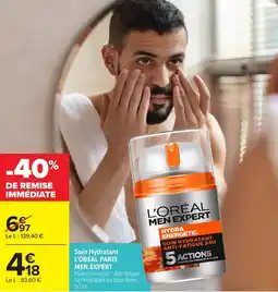 Carrefour L'ORÉAL PARIS MEN EXPERT offre