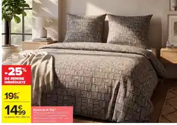 Carrefour Tex HOME Parure de lit "Fily" offre