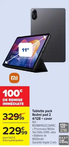 Carrefour mi Redmi pad 2 offre