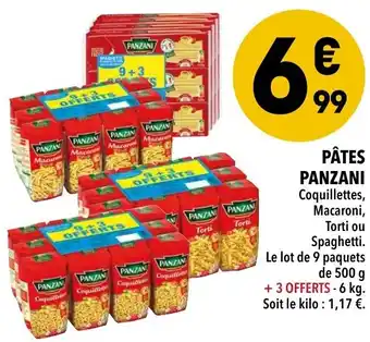 Supeco Pâtes Panzani offre