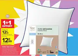 Carrefour Tex HOME Oreiller anti-acariens offre