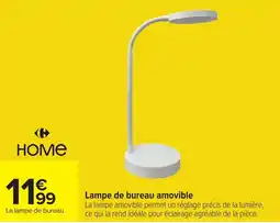 Carrefour HOME Lampe de bureau amovible offre