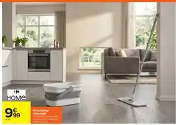 Carrefour HOME Kit nettoyage rétractable offre