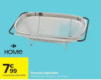 HOME Passoire extensible