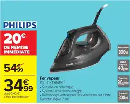 Carrefour PHILIPS Fer vapeur offre