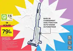 Carrefour HOME Aspirateur balai sans fil avec base offre