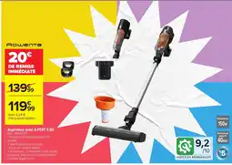 Carrefour Rowenta Aspirateur balai X-PERT 5.80 offre
