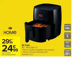 Carrefour HOME Air fryer offre