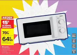 Carrefour MEDEK Micro-ondes offre