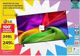 Carrefour LG Téléviseur LED 4K* offre