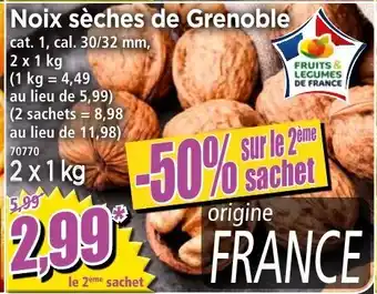 Norma Noix sèches de Grenoble offre