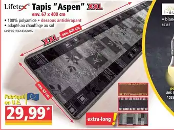 Norma Tapis "Aspen" offre