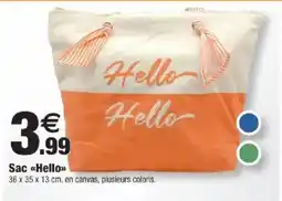 Bazarland Sac Hello offre