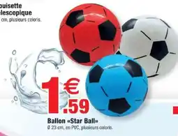 Bazarland Ballon «Star Ball» offre