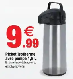 Bazarland Pichet isotherme offre