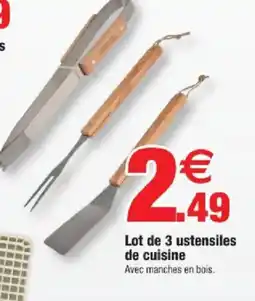 Bazarland Lot de 3 ustensiles de cuisine offre