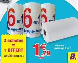 Bazarland Essuie-tout 6 en 1 offre