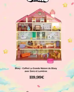 Smyths Toys Bluey - Coffret La Grande Maison de Bluey offre