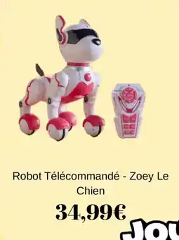 Smyths Toys Robot Télécommandé Zoey Le Chien offre
