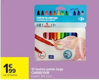CARREFOUR Feutres de coloriage