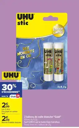 Carrefour Market UHU stic offre