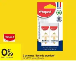 Carrefour Market Maped gommes Technic premium offre