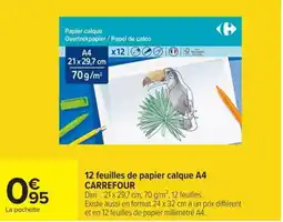 Carrefour Market CARREFOUR Papier calque offre
