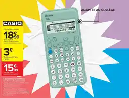 Carrefour Market CASIO Calculatrice scientifique offre