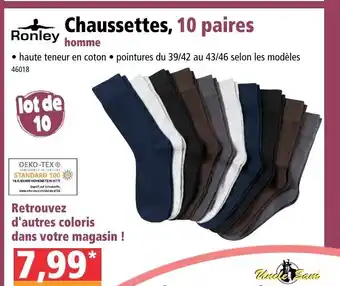 Norma Chaussettes 10 Paires offre