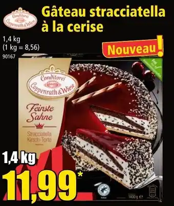 Norma Gâteau stracciatella offre
