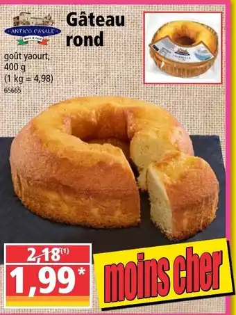 Norma Gâteau Rond offre