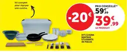 Hyper U KIT CUISINE RENTREE ETUDIANTE offre
