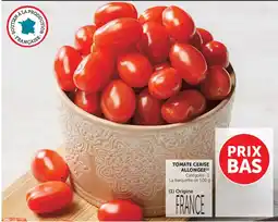 Hyper U TOMATE CERISE ALLONGEE offre