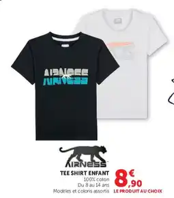 Hyper U AIRNESS TEE SHIRT ENFANT offre